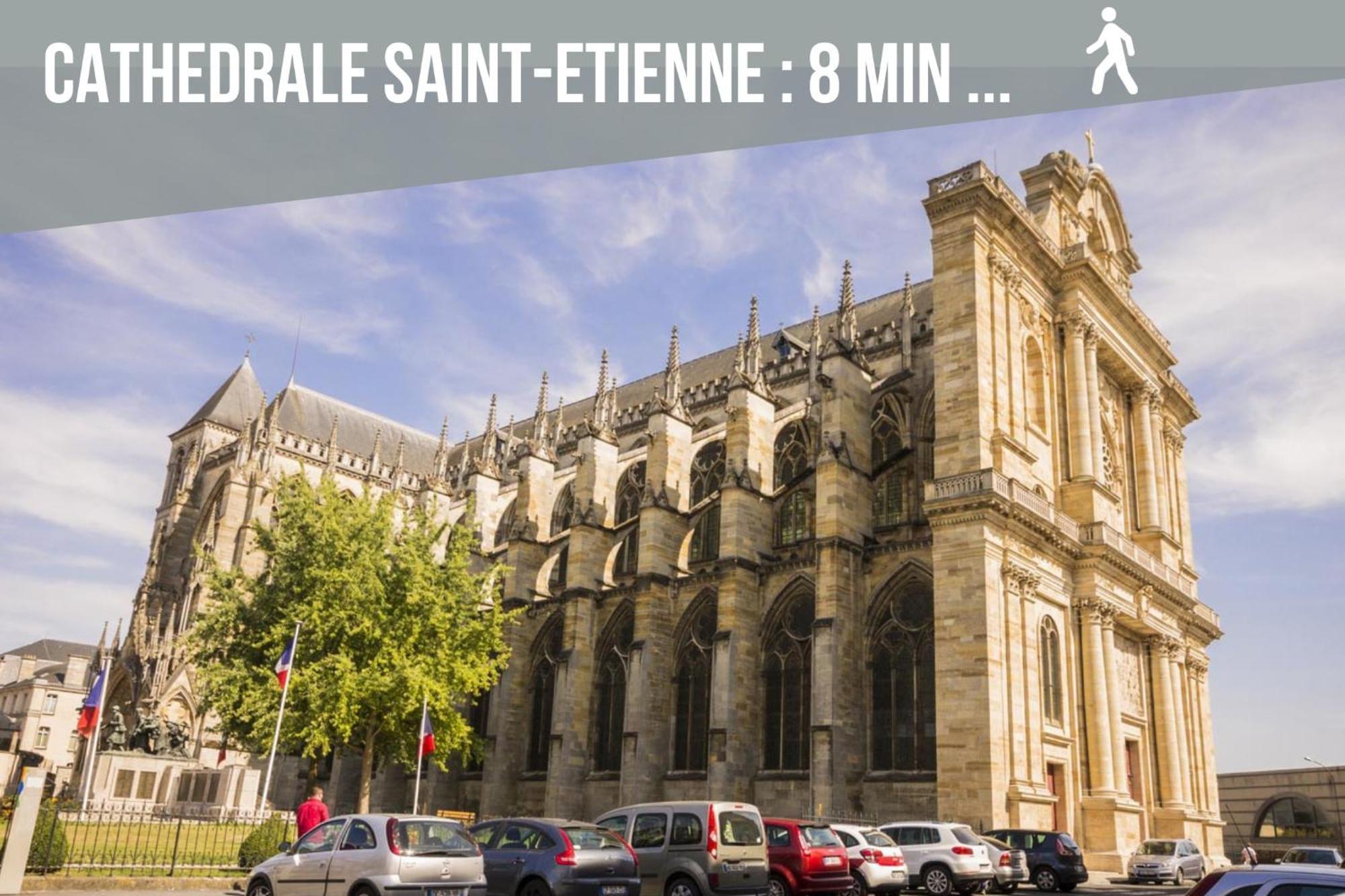 L'Hyper Centre - Netflix & Wifi - Literie Haut De Gamme - Check-In 24H24 - Goodmarning Châlons-en-Champagne Εξωτερικό φωτογραφία